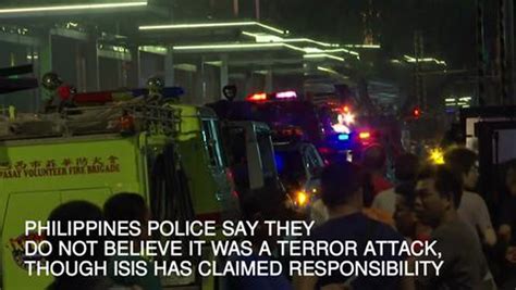 Manila casino attack: Police recover 36 bodies but insist shooting .